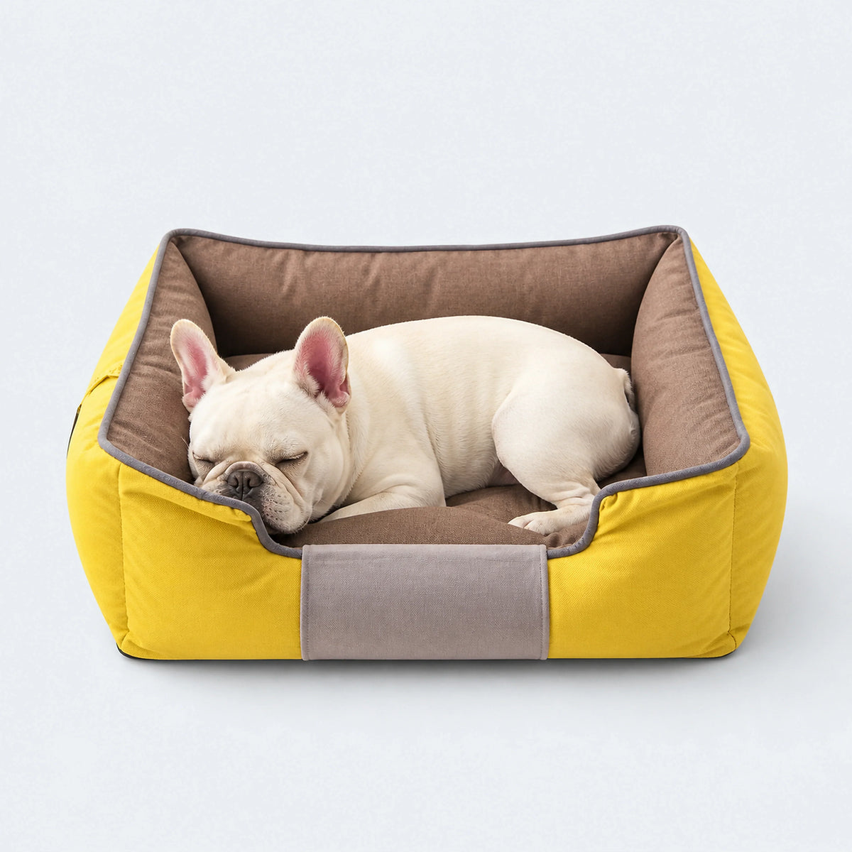 Washable Canvas Bolster Bed for Dogs and Cats – 3 Sizes