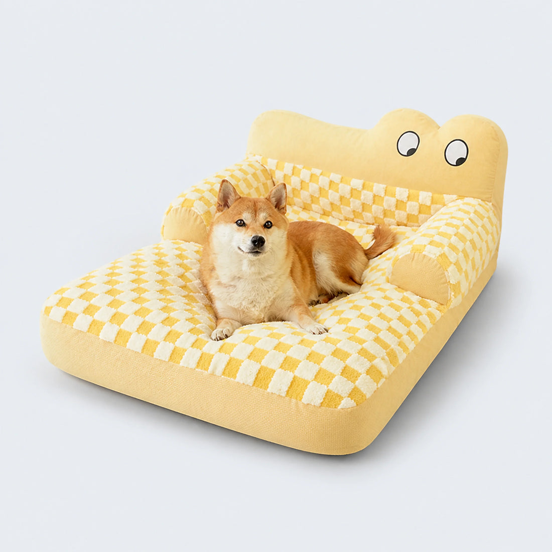 Washable Plush Dog Sofa Bed with Nonslip Base – 2 Sizes